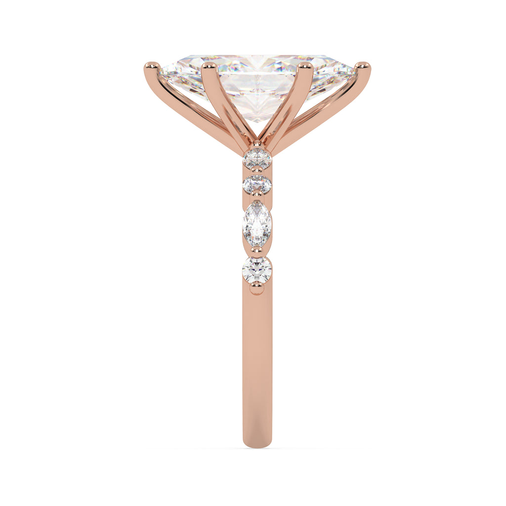 The Velor marquise ~ RoseGold